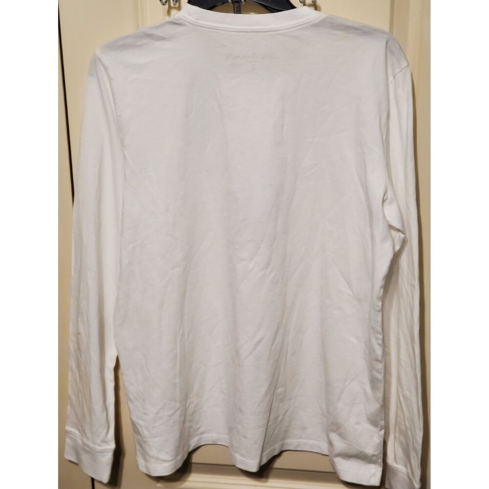 Life Is Good Women's Colorful Turtle Long Sleeve White T-Shirt Size LARGE - NEW - Picture 4 of 7